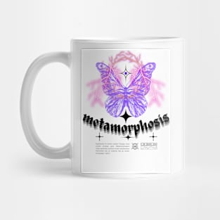 Abstract Butterfly Lightning Art - Metamorphosis Star Design Mug